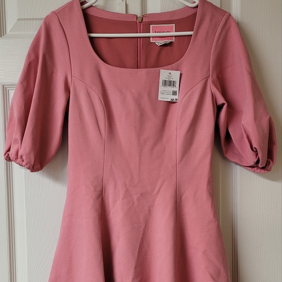 NWT Kate Spade Puff Sleeve Dress - Picture 1 of 11